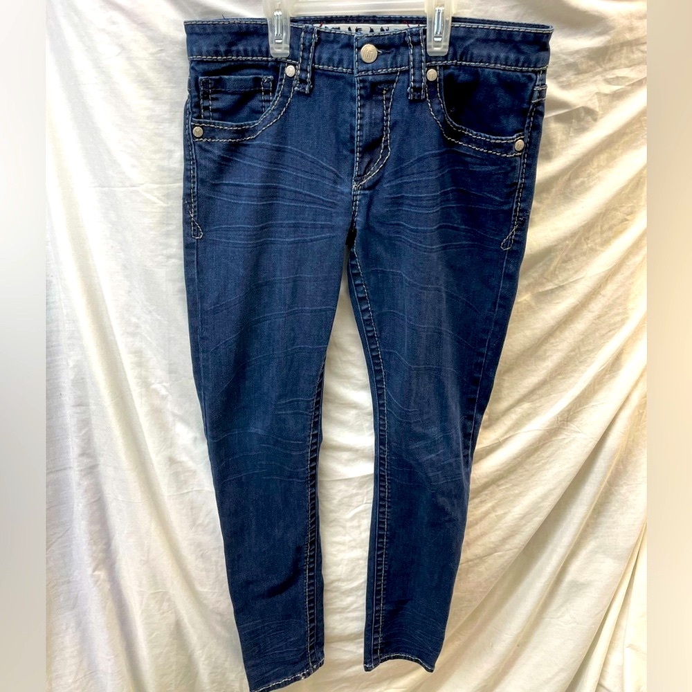 It jeans Blue Denim faded straight leg Jeans ladies sz 29